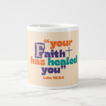 Sua Fé O Curou - Caneca