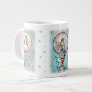 De Café Grande Três Sirenas Celestiais Caneca Jumbo