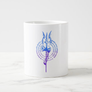 De Café Grande Trishul na caneca