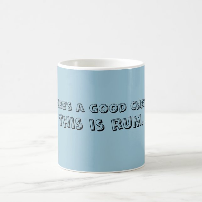 De Café Há uma boa possibilidade que esta é CANECA do rum (Centro)