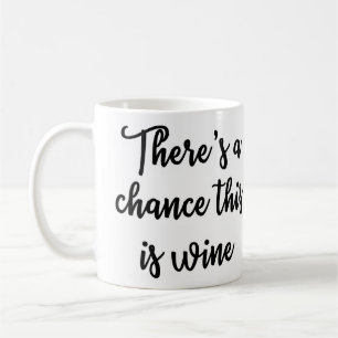 De Café Há uma possibilidade que esta é caneca do vinho