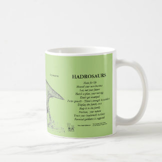 De Café Hadrosaurs sua caneca interna Greg Paul do