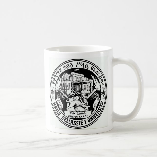 De Café Haile Selassie mim caneca da universidade (Direita)