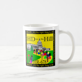 De Café HD na caneca do monte