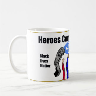 De Café Heróis vêm na caneca All Colors