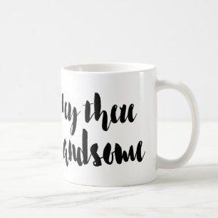 De Café Hey lá caneca considerável