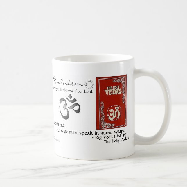 De Café Hinduísmo - caneca da passagem (Direita)
