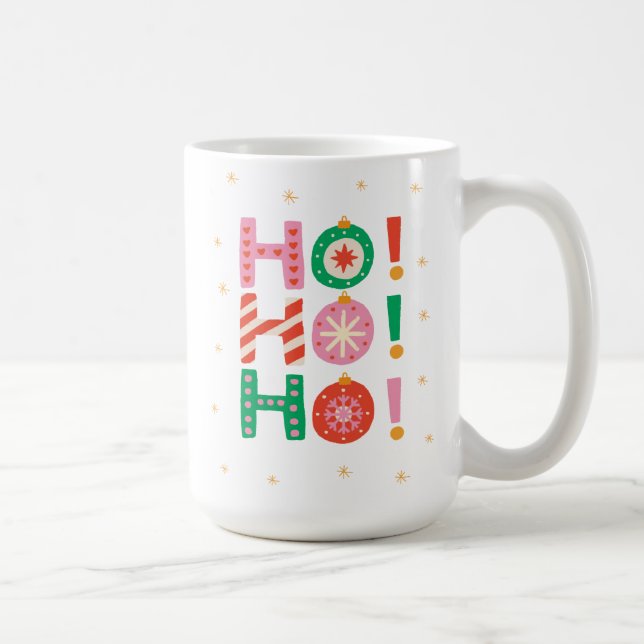 De Café Ho! Ho! Ho! Caneca (Direita)