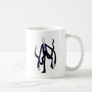 De Café Homem delgado - livro dos monstro - caneca