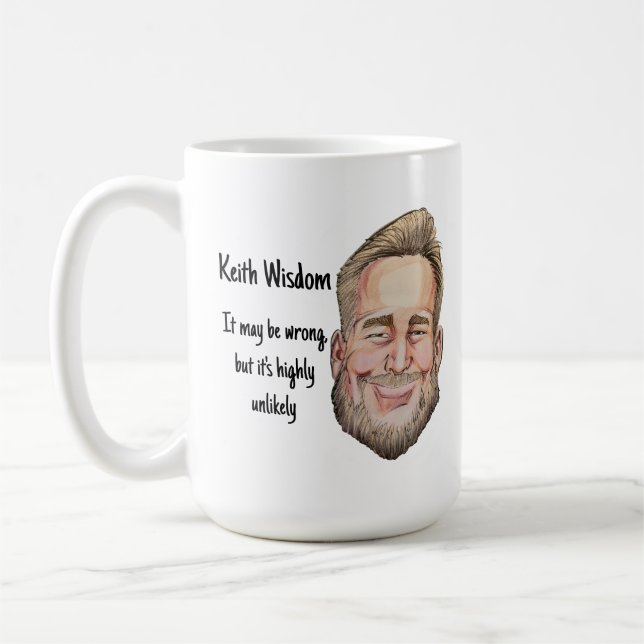 De Café Hubby Personalizado - 15 oz. Caneca (Esquerda)