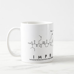 De Café Imprimindo a caneca peptídica