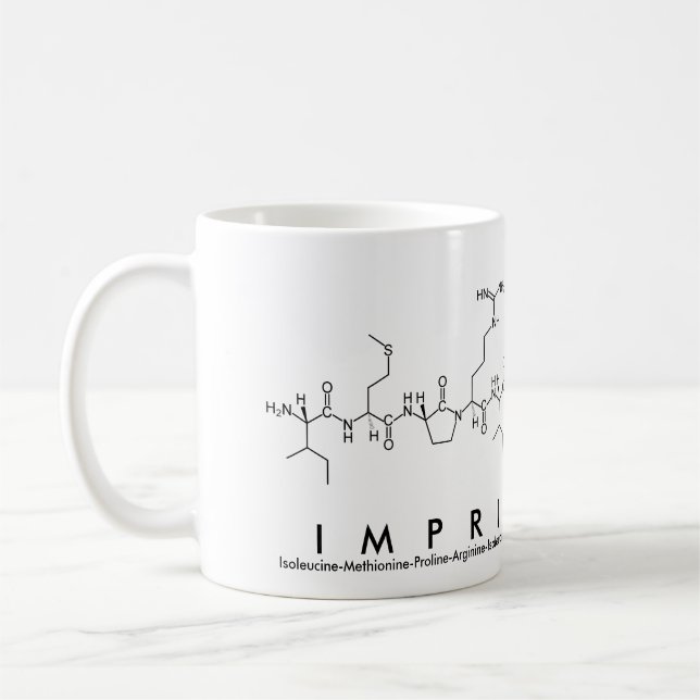 De Café Imprimindo a caneca peptídica (Esquerda)