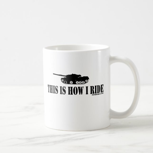 De Café Isto é como eu monto a caneca do tanque (Direita)