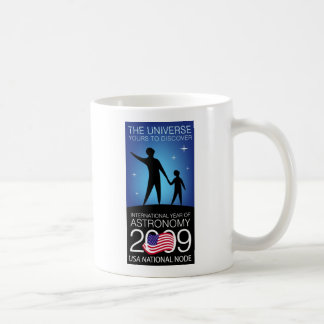 De Café IYA2009 - Nó dos E.U.: Caneca branca clássica 15oz
