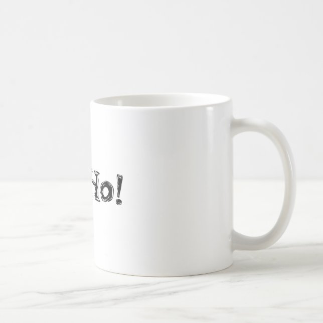 De Café Jai Ho! Caneca (Direita)