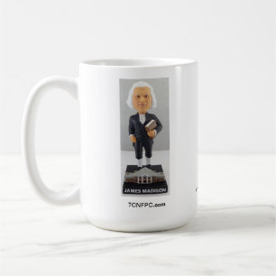 De Café James Madison Bobble a caneca principal da boneca