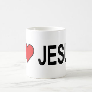 De Café Jesus presentes que amo Jesus na caneca 11oz