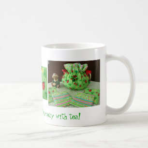 De Café Joaninhas na Trevo-Estada acolhedor com caneca do