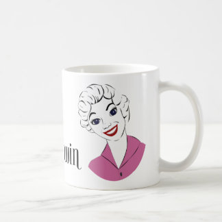De Café Jogando a caneca muda