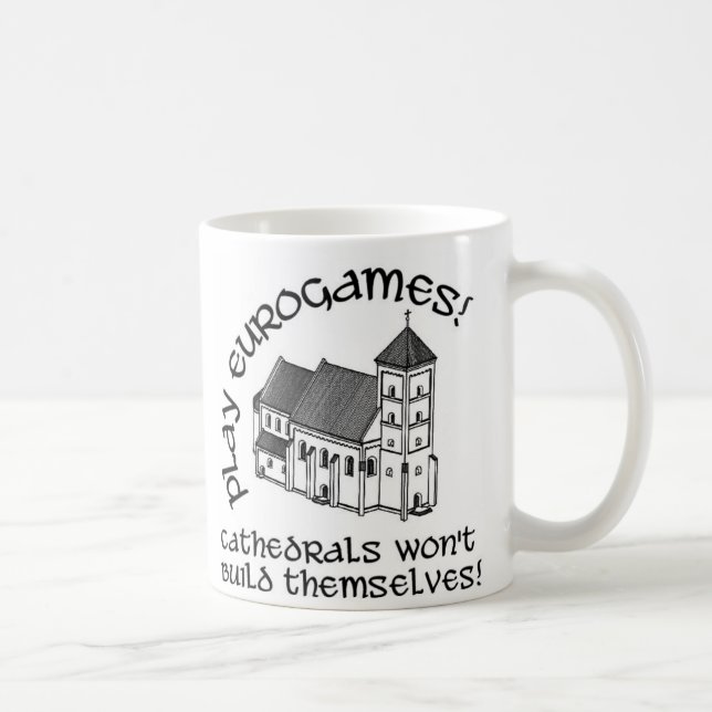 De Café Jogo Eurogames! Caneca (Direita)