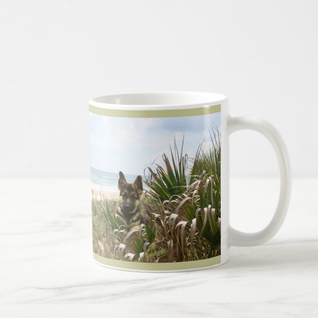 De Café Junco da caneca da mamã do german shepherd (Direita)