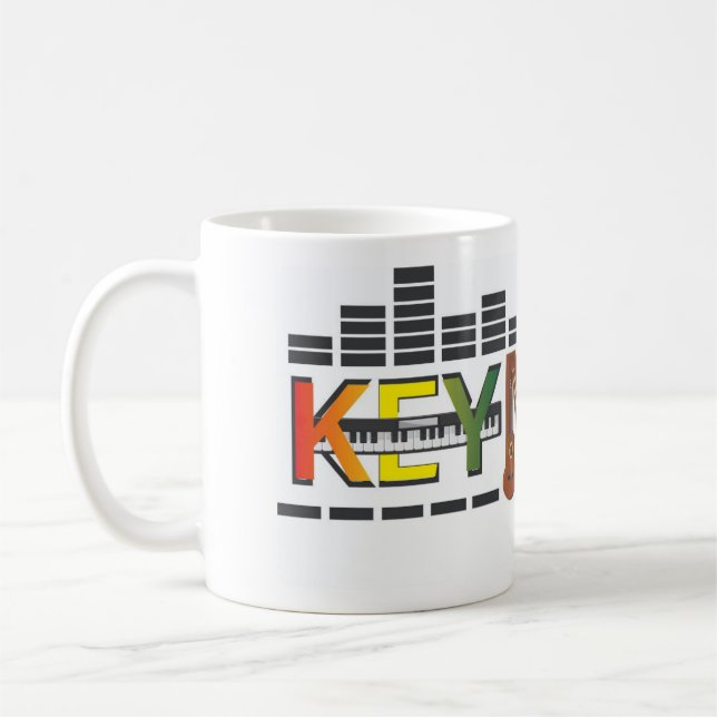 De Café KEYMIXX - Caneca Oficial (Esquerda)