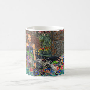 De Café "Lamentação para" a caneca viva