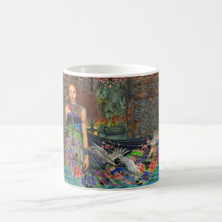 De Café "Lamentação para" a caneca viva