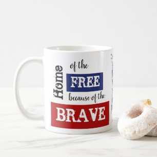 De Café "Lar dos Libertados por causa da coragem" caneca d