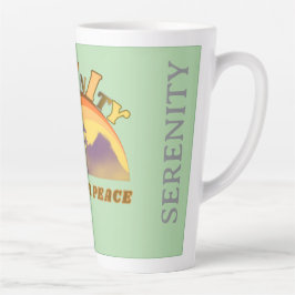 De Café Latte A Caneca Serenidade