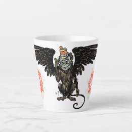 De Café Latte Assistente Clássico da caneca Oz Winged Monkey