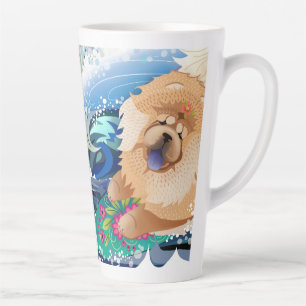 De Café Latte BINDI CHOWABUNGA com texto - caneca latina