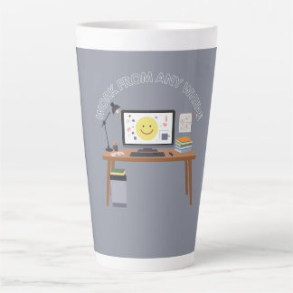 DE CAFÉ LATTE CANECA