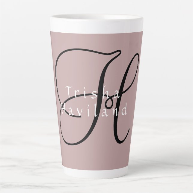 De Café Latte caneca (Frente)
