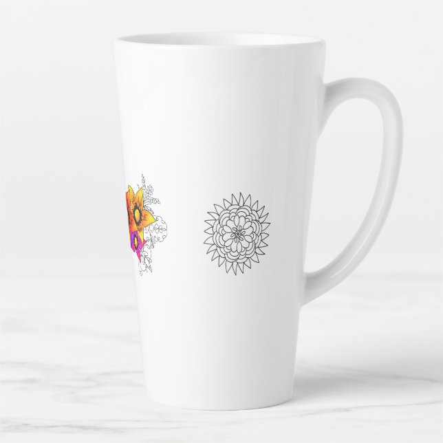 De Café Latte caneca (Direita)