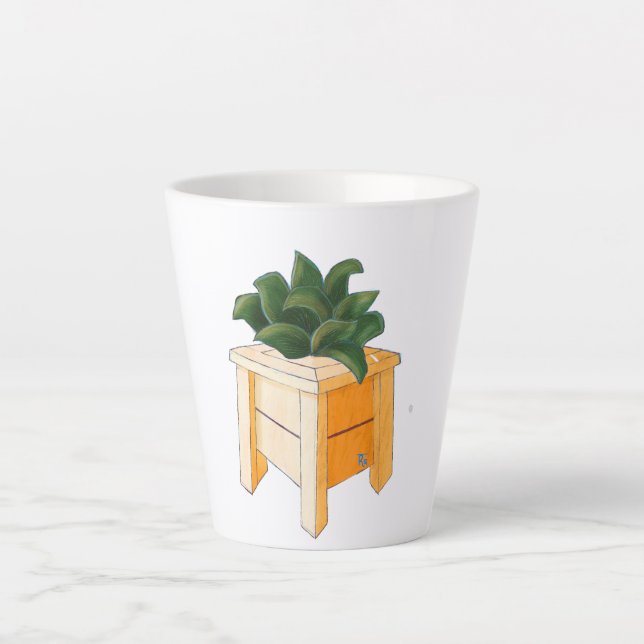 De Café Latte Caneca (Frente)