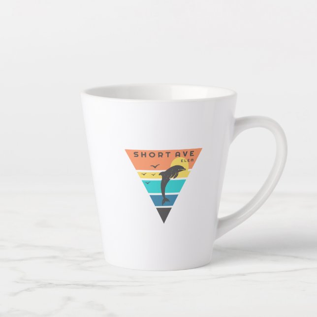 De Café Latte Caneca (Direita)