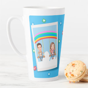 De Café Latte Caneca