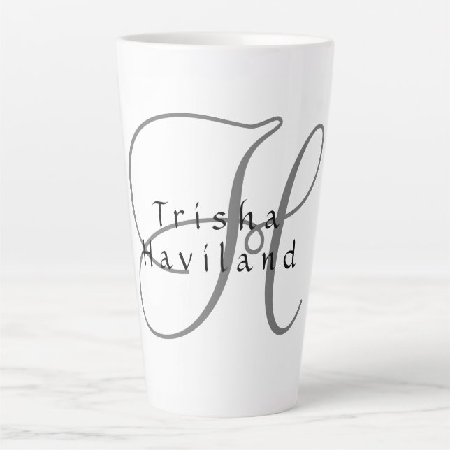 De Café Latte caneca (Frente)