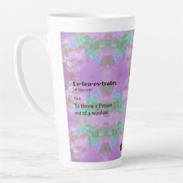 De Café Latte caneca alta