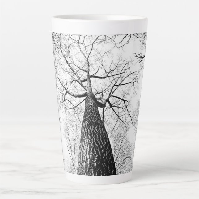 De Café Latte Caneca alta em pé (Frente)