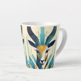De Café Latte Caneca Art Deco Gazelle 340ml