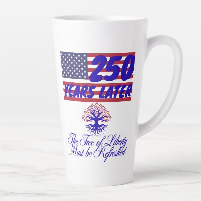 De Café Latte Caneca Árvore da Liberdade (Direita)
