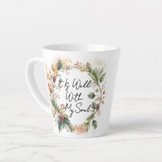 De Café Latte Caneca Bem Com a Minha Alma