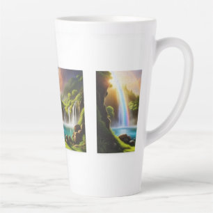 De Café Latte caneca cachoeiras