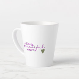 De Café Latte Caneca Coletar Momentos Lindos