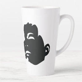De Café Latte Caneca com Logo BerkhouseSnyder Heads Up