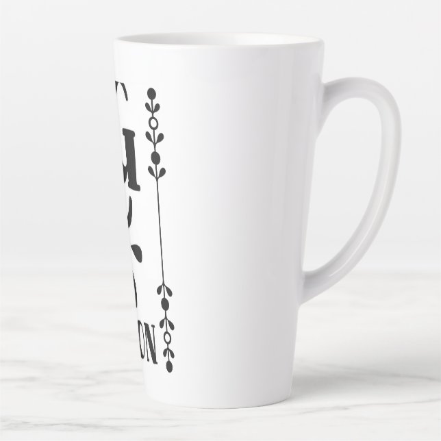 De Café Latte Caneca Diária Motivation Brew (Direita)