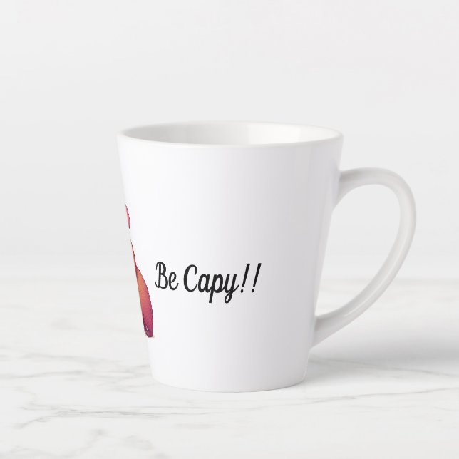 De Café Latte Caneca divertida don't worry be (Direita)