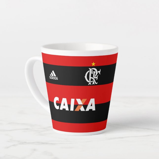 DE CAFÉ LATTE CANECA DO FLAMENGO (Ângulo esquerdo)